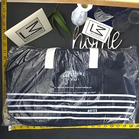 JEAN PAUL GAULTIER "LE MALE" COLLECTION VTG Weekend bag NWT Lucky Find - Picture 14 of 15